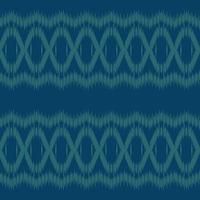 motivo ikkat o ikat azteca patrón sin costuras diseño vectorial digital para imprimir saree kurti borneo borde de tela símbolos de pincel muestras ropa de fiesta vector
