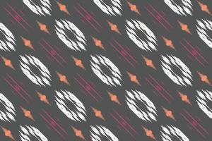 Ikat fabric batik textile seamless pattern digital vector design for Print saree Kurti Borneo Fabric border brush symbols swatches stylish