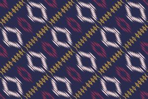Batik Textile Ikkat or ikat designs seamless pattern digital vector design for Print saree Kurti Borneo Fabric border brush symbols swatches stylish