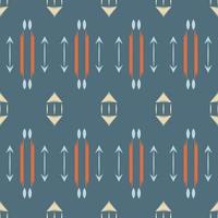 Ikat texture tribal chevron Seamless Pattern. Ethnic Geometric Batik Ikkat Digital vector textile Design for Prints Fabric saree Mughal brush symbol Swaths texture Kurti Kurtis Kurtas