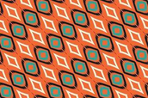 Batik Textile ikat vector seamless pattern digital vector design for Print saree Kurti Borneo Fabric border brush symbols swatches stylish