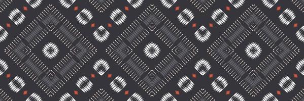 Batik Textile Motif ikat fabric seamless pattern digital vector design for Print saree Kurti Borneo Fabric border brush symbols swatches party wear