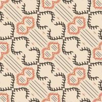 étnico ikat vector batik textil patrón sin costuras diseño de vector digital para imprimir saree kurti borneo borde de tela símbolos de pincel muestras con estilo