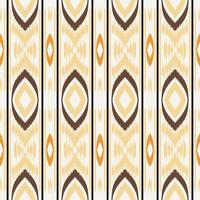 Ethnic ikat stripe batik textile seamless pattern digital vector design for Print saree Kurti Borneo Fabric border brush symbols swatches designer