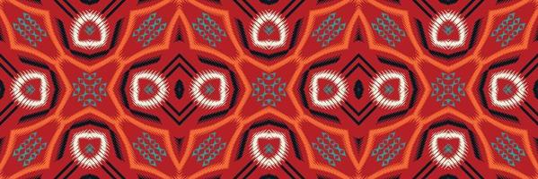 batik textil étnico ikat triángulo patrón sin costuras diseño de vector digital para imprimir saree kurti borneo borde de tela símbolos de pincel muestras diseñador