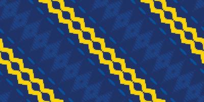 Ikat stripe batik textile seamless pattern digital vector design for Print saree Kurti Borneo Fabric border brush symbols swatches stylish