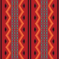 Motif ikat chevron batik textile seamless pattern digital vector design for Print saree Kurti Borneo Fabric border brush symbols swatches cotton