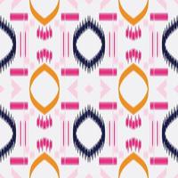 ikat puntos patrón tribal africano sin fisuras. étnico geométrico batik ikkat vector digital diseño textil para estampados tela sari mogol cepillo símbolo franjas textura kurti kurtis kurtas