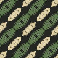 Ikat fabric tribal cross Seamless Pattern. Ethnic Geometric Batik Ikkat Digital vector textile Design for Prints Fabric saree Mughal brush symbol Swaths texture Kurti Kurtis Kurtas