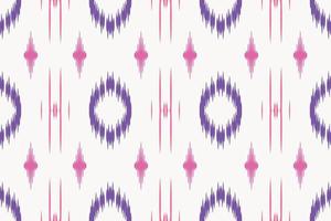 ikat tejido tribal patrón abstracto sin fisuras. étnico geométrico ikkat batik vector digital diseño textil para estampados tela sari mughal cepillo símbolo franjas textura kurti kurtis kurtas