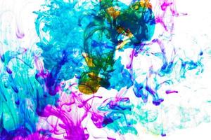 Abstract and very colorful motion blur background photo