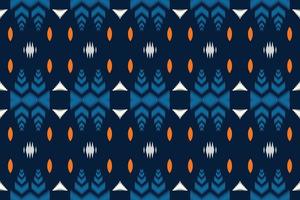 ikat sin costura tribal cruz patrón sin costuras. étnico geométrico ikkat batik vector digital diseño textil para estampados tela sari mughal cepillo símbolo franjas textura kurti kurtis kurtas