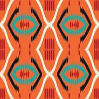 Ikat dots tribal Aztec Seamless Pattern. Ethnic Geometric Ikkat Batik Digital vector textile Design for Prints Fabric saree Mughal brush symbol Swaths texture Kurti Kurtis Kurtas