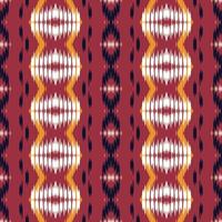 ikat vector batik textil de patrones sin fisuras diseño vectorial digital para imprimir saree kurti borneo borde de tela símbolos de pincel muestras con estilo