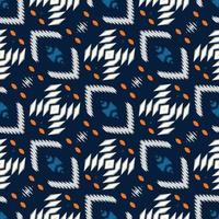 Batik Textile ikat frame seamless pattern digital vector design for Print saree Kurti Borneo Fabric border brush symbols swatches stylish