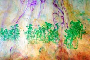 Abstract and very colorful motion blur background photo