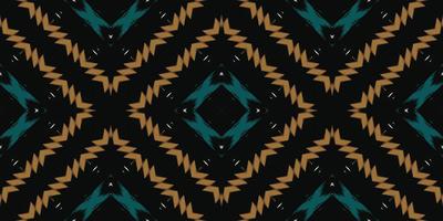 ikat puntos patrón sin fisuras de chevron tribal. étnico geométrico ikkat batik vector digital diseño textil para estampados tela sari mughal cepillo símbolo franjas textura kurti kurtis kurtas