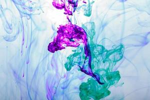 Abstract and very colorful motion blur background photo