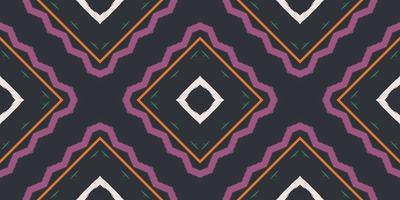 motivo ikat imprimir batik textil patrón sin costuras digital vector diseño para imprimir sari kurti borde de tela pincel símbolos muestras diseñador