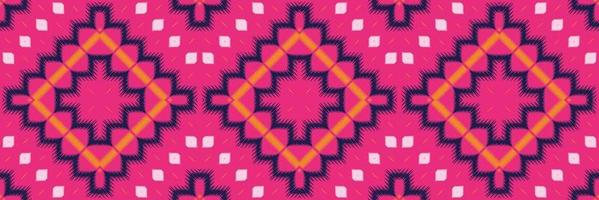 Batik Textile Motif ikat seamless pattern digital vector design for Print saree Kurti Borneo Fabric border brush symbols swatches designer