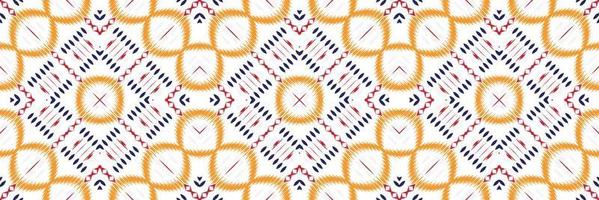 Batik Textile Motif ikat fabric seamless pattern digital vector design for Print saree Kurti Borneo Fabric border brush symbols swatches designer