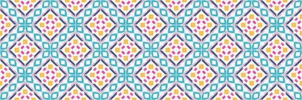 Ethnic ikat triangle batik textile seamless pattern digital vector design for Print saree Kurti Borneo Fabric border brush symbols swatches stylish