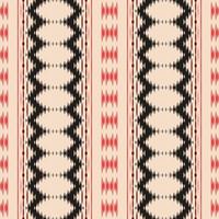 Ikkat or ikat print batik textile seamless pattern digital vector design for Print saree Kurti Borneo Fabric border brush symbols swatches stylish