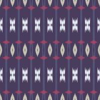 Motif ikat prints seamless pattern digital vector design for Print saree Kurti Borneo Fabric border brush symbols swatches designer