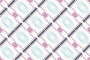Ikat frame batik textile seamless pattern digital vector design for Print saree Kurti Borneo Fabric border brush symbols swatches designer