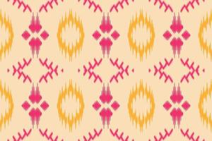 Ikat fabric tribal chevron Seamless Pattern. Ethnic Geometric Batik Ikkat Digital vector textile Design for Prints Fabric saree Mughal brush symbol Swaths texture Kurti Kurtis Kurtas