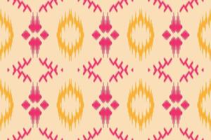 patrón sin costuras de chevron tribal de tela ikat. étnico geométrico batik ikkat vector digital diseño textil para estampados tela sari mogol cepillo símbolo franjas textura kurti kurtis kurtas