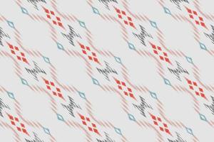 Batik Textile Ikkat or ikat stripes seamless pattern digital vector design for Print saree Kurti Borneo Fabric border brush symbols swatches designer