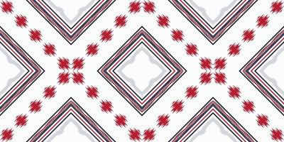 motivo ikat diseño batik textil patrón sin costuras diseño vectorial digital para imprimir sari kurti borde de tela símbolos de pincel muestras de algodón vector