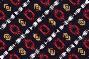 Ikat chevron batik textile seamless pattern digital vector design for Print saree Kurti Borneo Fabric border brush symbols swatches designer