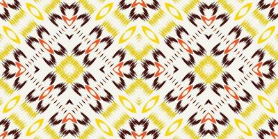 ikat puntos patrón tribal africano sin fisuras. étnico geométrico ikkat batik vector digital diseño textil para estampados tela sari mughal cepillo símbolo franjas textura kurti kurtis kurtas