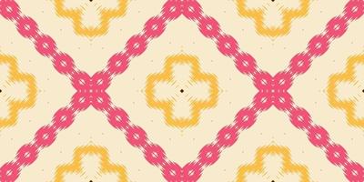Motif ikat chevron batik textile seamless pattern digital vector design for Print saree Kurti Borneo Fabric border brush symbols swatches designer