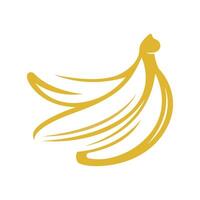 Banana logo icon design vector