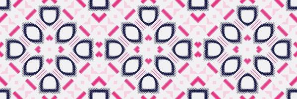 Batik Textile Motif ikat background seamless pattern digital vector design for Print saree Kurti Borneo Fabric border brush symbols swatches cotton