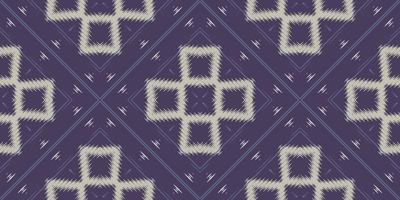 Ikat diamond tribal African Seamless Pattern. Ethnic Geometric Ikkat Batik Digital vector textile Design for Prints Fabric saree Mughal brush symbol Swaths texture Kurti Kurtis Kurtas