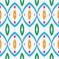 motivo ikat chevron patrón sin costuras diseño vectorial digital para imprimir saree kurti borneo borde de tela símbolos de pincel muestras diseñador vector