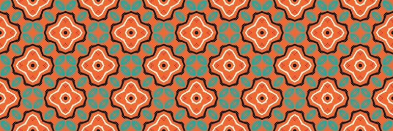 Ethnic ikat stripe batik textile seamless pattern digital vector design for Print saree Kurti Borneo Fabric border brush symbols swatches stylish