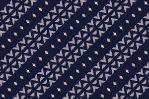 Ikat fabric tribal cross Seamless Pattern. Ethnic Geometric Batik Ikkat Digital vector textile Design for Prints Fabric saree Mughal brush symbol Swaths texture Kurti Kurtis Kurtas