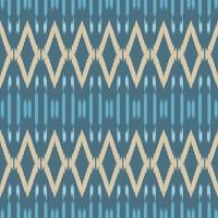 Ikat diamond tribal Africa Seamless Pattern. Ethnic Geometric Ikkat Batik Digital vector textile Design for Prints Fabric saree Mughal brush symbol Swaths texture Kurti Kurtis Kurtas