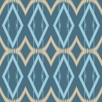 Motif ikat design seamless pattern digital vector design for Print saree Kurti Borneo Fabric border brush symbols swatches designer