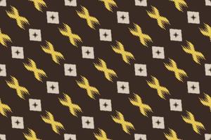 Ethnic ikat damask batik textile seamless pattern digital vector design for Print saree Kurti Borneo Fabric border brush symbols swatches stylish
