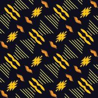 Batik Textile ikat background seamless pattern digital vector design for Print saree Kurti Borneo Fabric border brush symbols swatches cotton