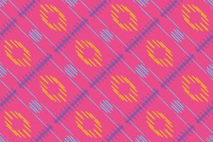 Ikat stripe batik textile seamless pattern digital vector design for Print saree Kurti Borneo Fabric border brush symbols swatches stylish