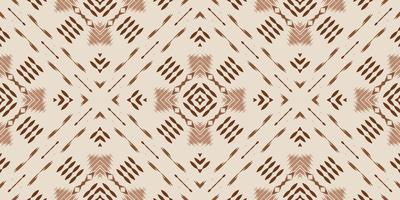 Ikat dots tribal Aztec Seamless Pattern. Ethnic Geometric Batik Ikkat Digital vector textile Design for Prints Fabric saree Mughal brush symbol Swaths texture Kurti Kurtis Kurtas