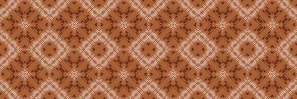 Batik Textile Ethnic ikat fabric seamless pattern digital vector design for Print saree Kurti Borneo Fabric border brush symbols swatches stylish