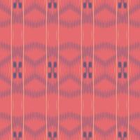 Motif ikat triangle seamless pattern digital vector design for Print saree Kurti Borneo Fabric border brush symbols swatches stylish